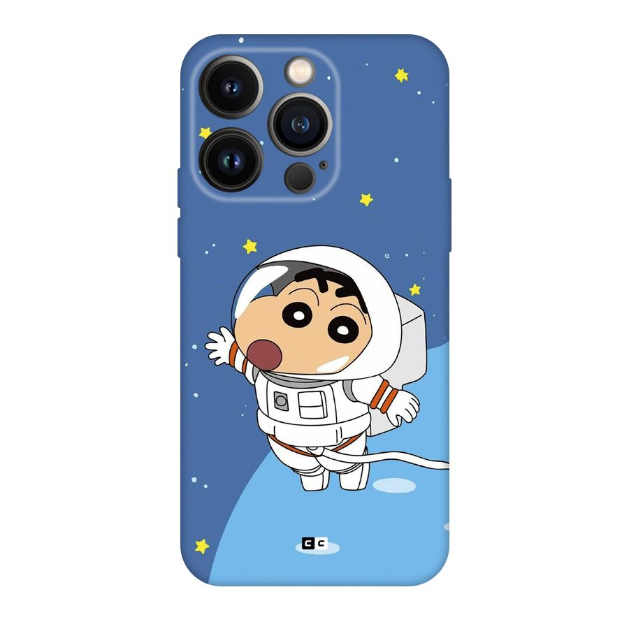 Astronaut Shinchan Back Case for iPhone 14 Pro