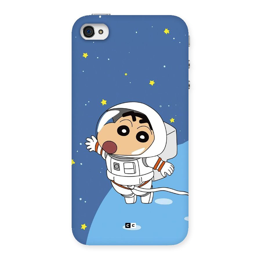 Astronaut Shinchan Back Case for iPhone 4 4s