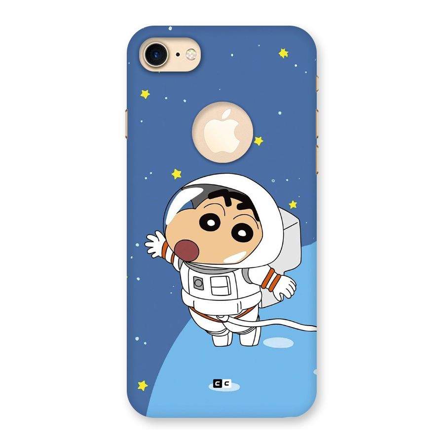Astronaut Shinchan Back Case for iPhone 7 Logo Cut