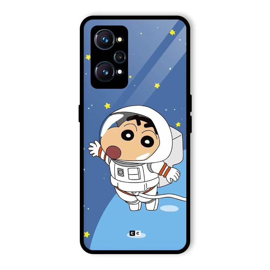 Astronaut Shinchan Glass Back Case for Realme GT Neo2