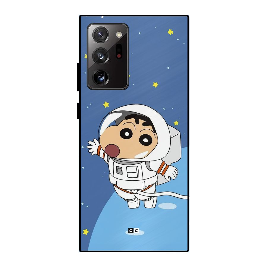 Astronaut Shinchan Metal Back Case for Galaxy Note 20 Ultra 5G