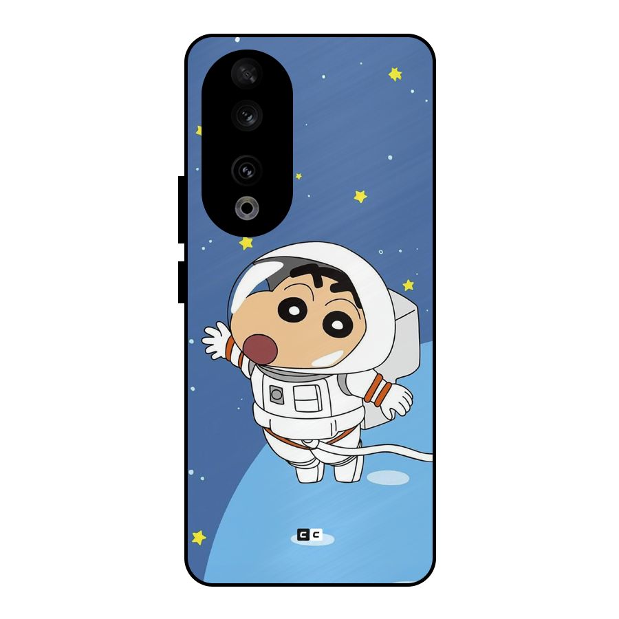 Astronaut Shinchan Metal Back Case for Honor 90