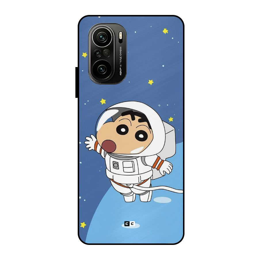 Astronaut Shinchan Metal Back Case for Mi 11x
