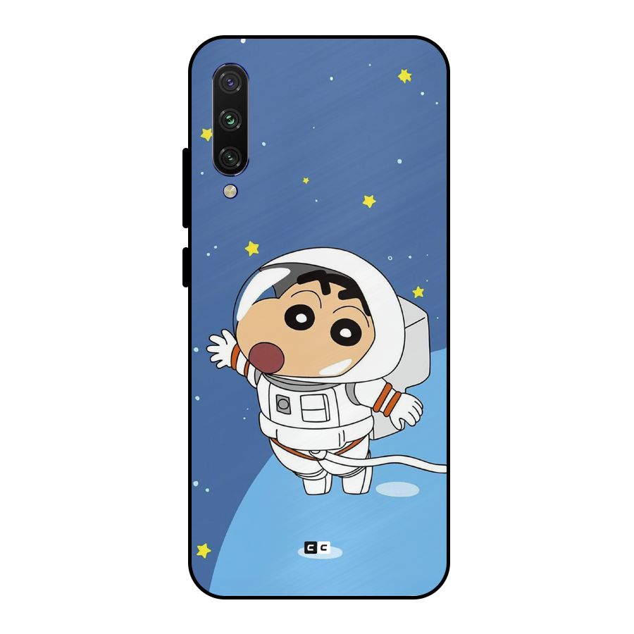 Astronaut Shinchan Metal Back Case for Mi A3