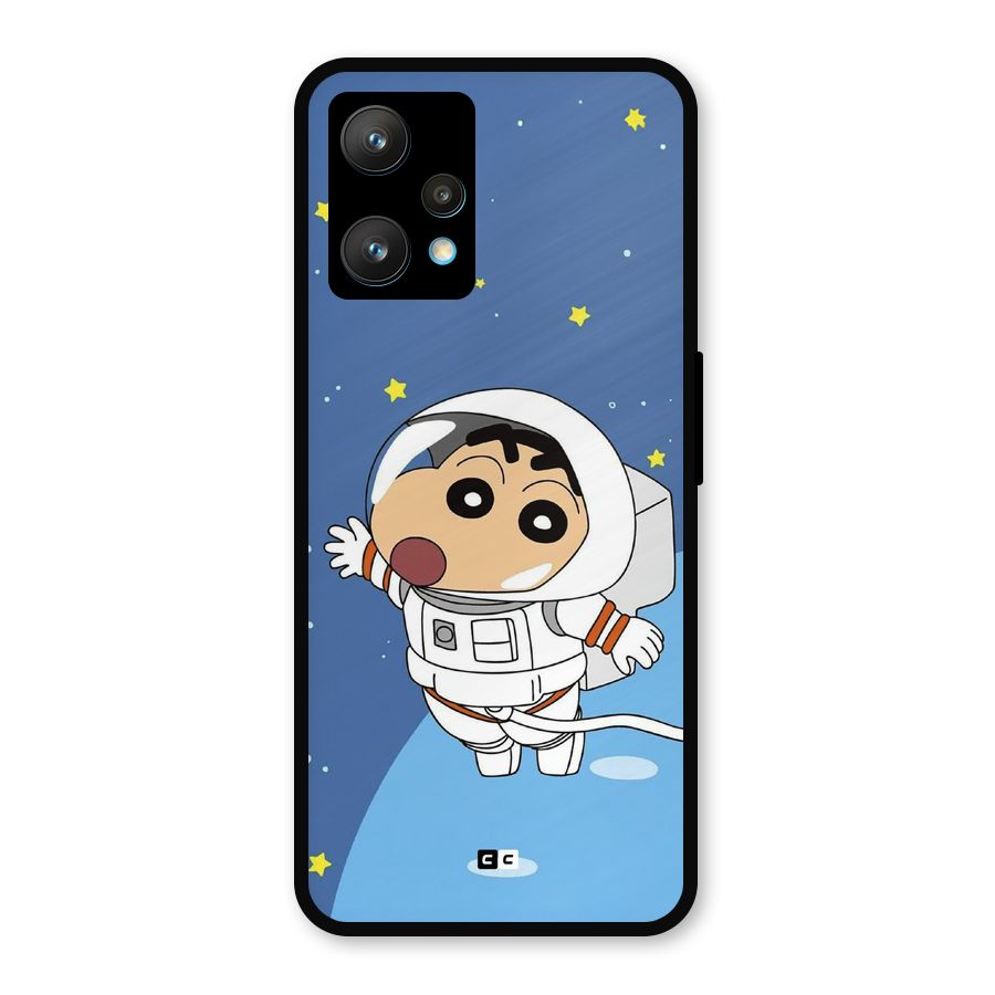 Astronaut Shinchan Metal Back Case for Realme 9 Pro Plus 5G