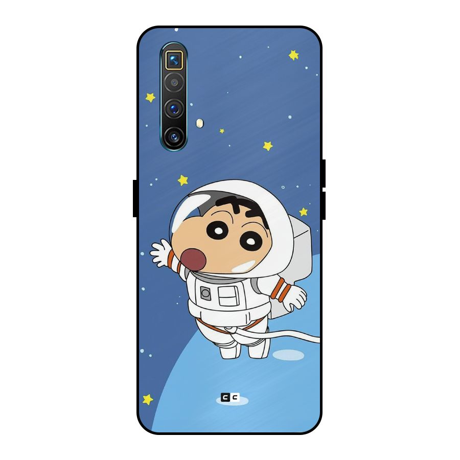 Astronaut Shinchan Metal Back Case for Realme X3 SuperZoom