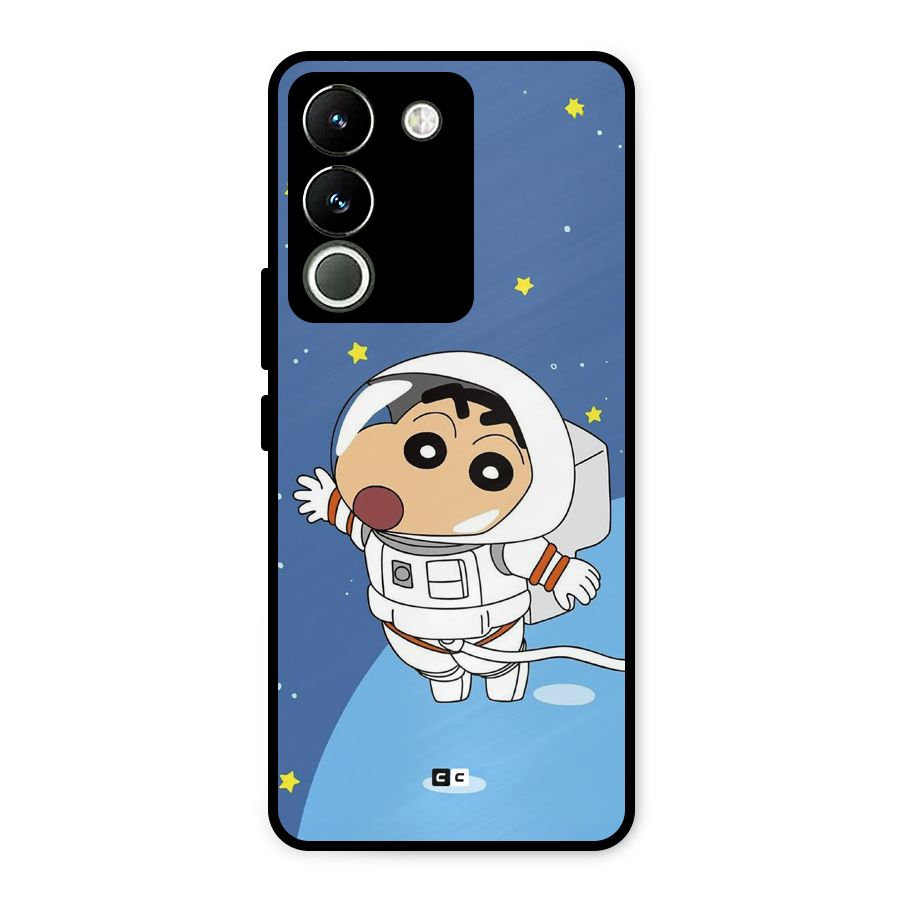 Astronaut Shinchan Metal Back Case for Vivo Y200