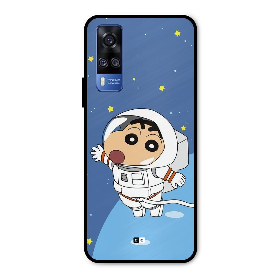 Astronaut Shinchan Metal Back Case for Vivo Y51A