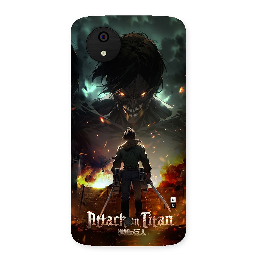 Atack On Titan Back Case for Canvas A1  AQ4501