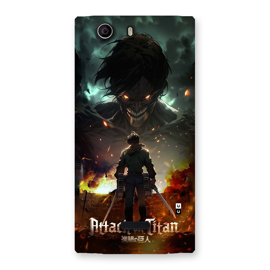 Atack On Titan Back Case for Canvas Nitro 2 E311