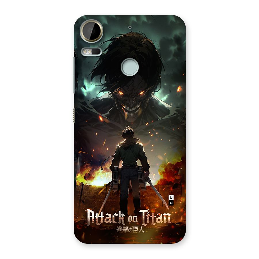 Atack On Titan Back Case for Desire 10 Pro