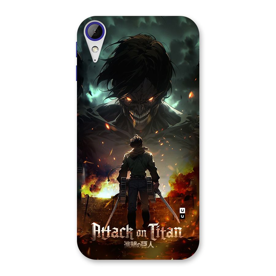 Atack On Titan Back Case for Desire 830