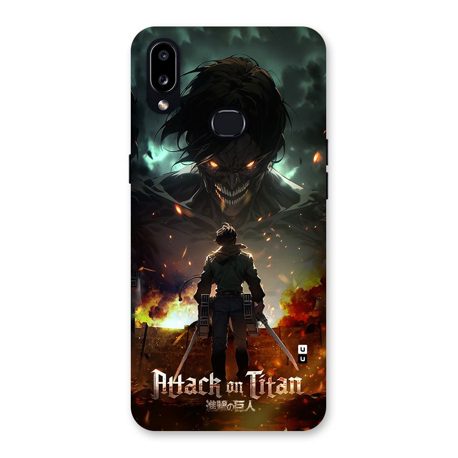 Atack On Titan Back Case for Galaxy A10s