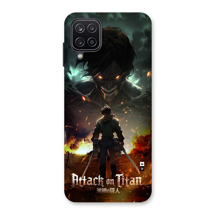 Atack On Titan Back Case for Galaxy A12