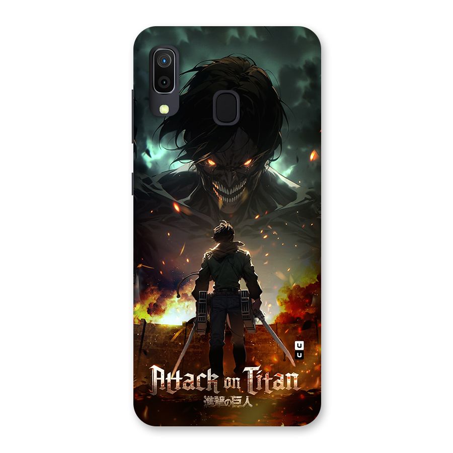 Atack On Titan Back Case for Galaxy A20