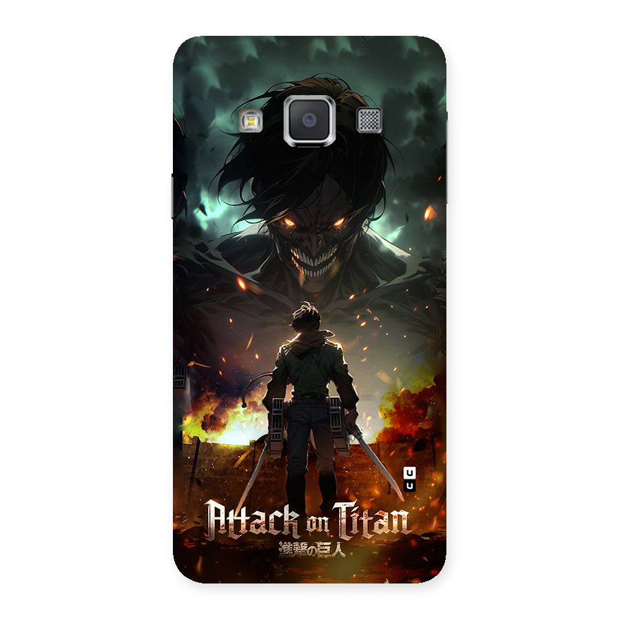 Atack On Titan Back Case for Galaxy A3