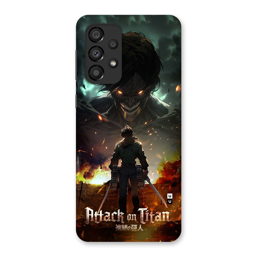 Atack On Titan Back Case for Galaxy A33 5G