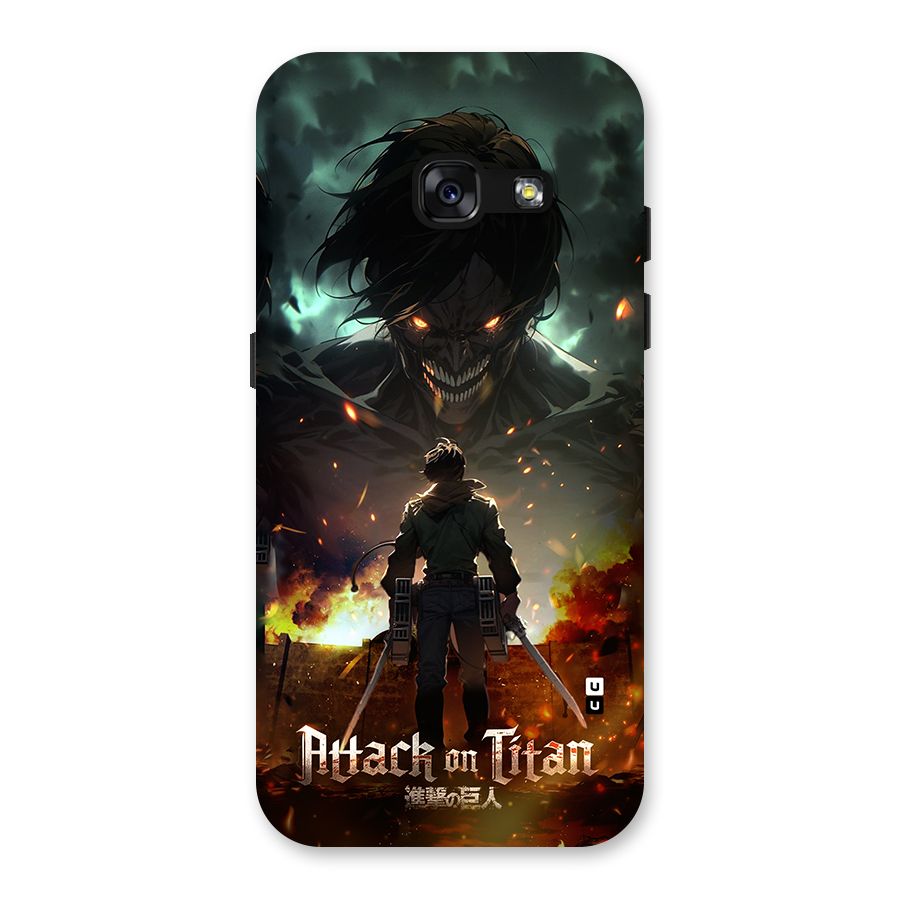 Atack On Titan Back Case for Galaxy A3 (2017)
