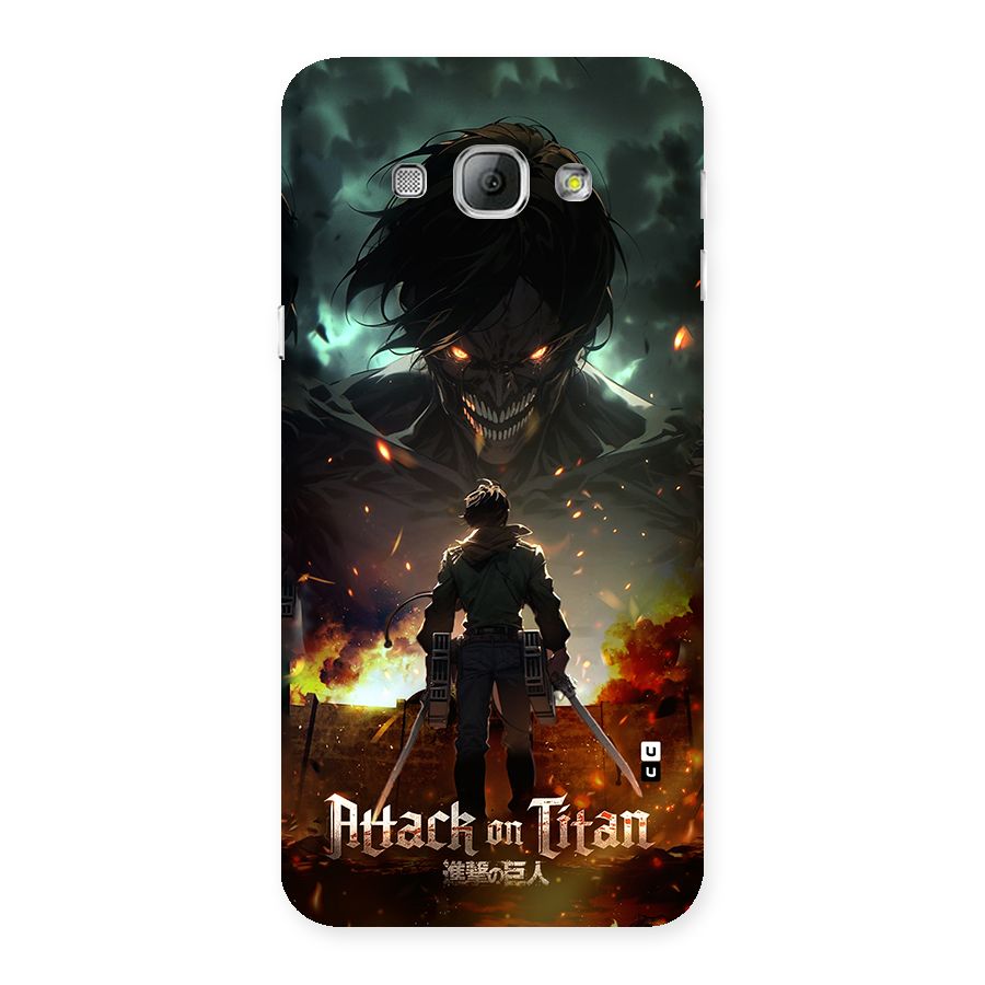 Atack On Titan Back Case for Galaxy A8