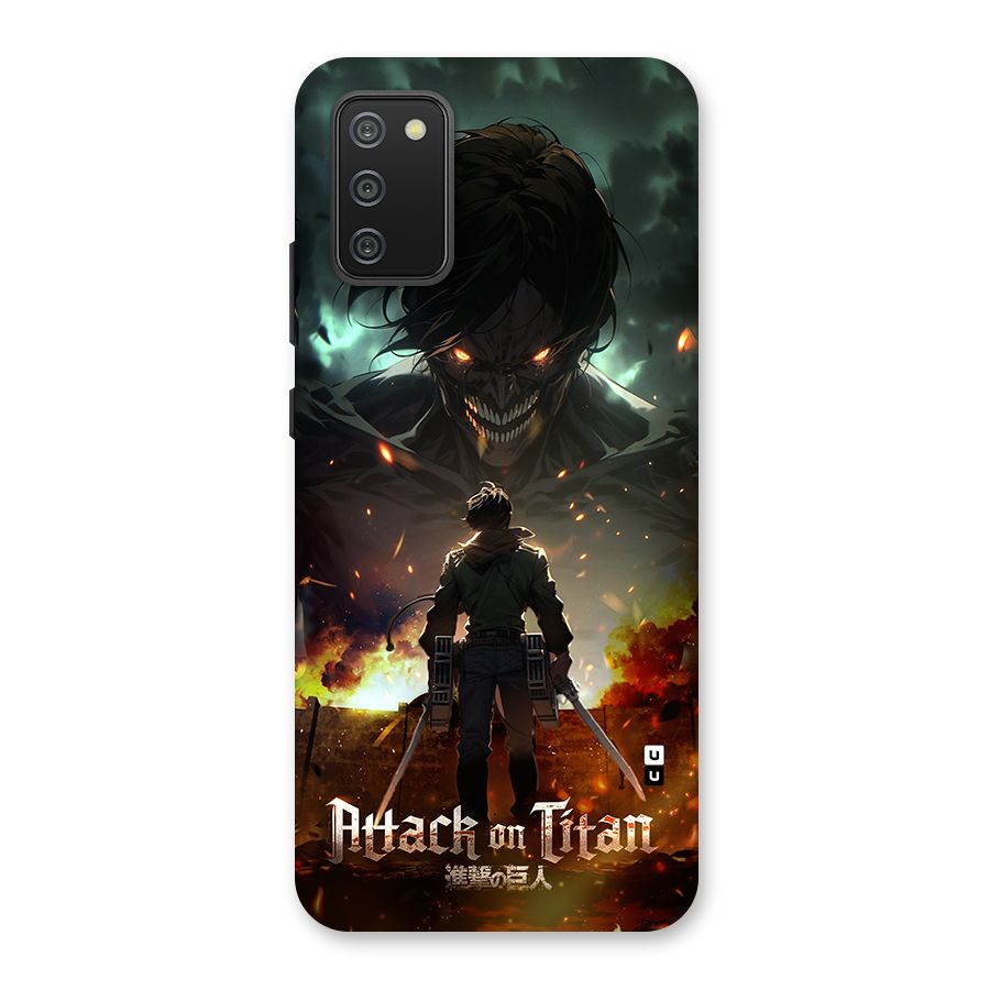 Atack On Titan Back Case for Galaxy F02s