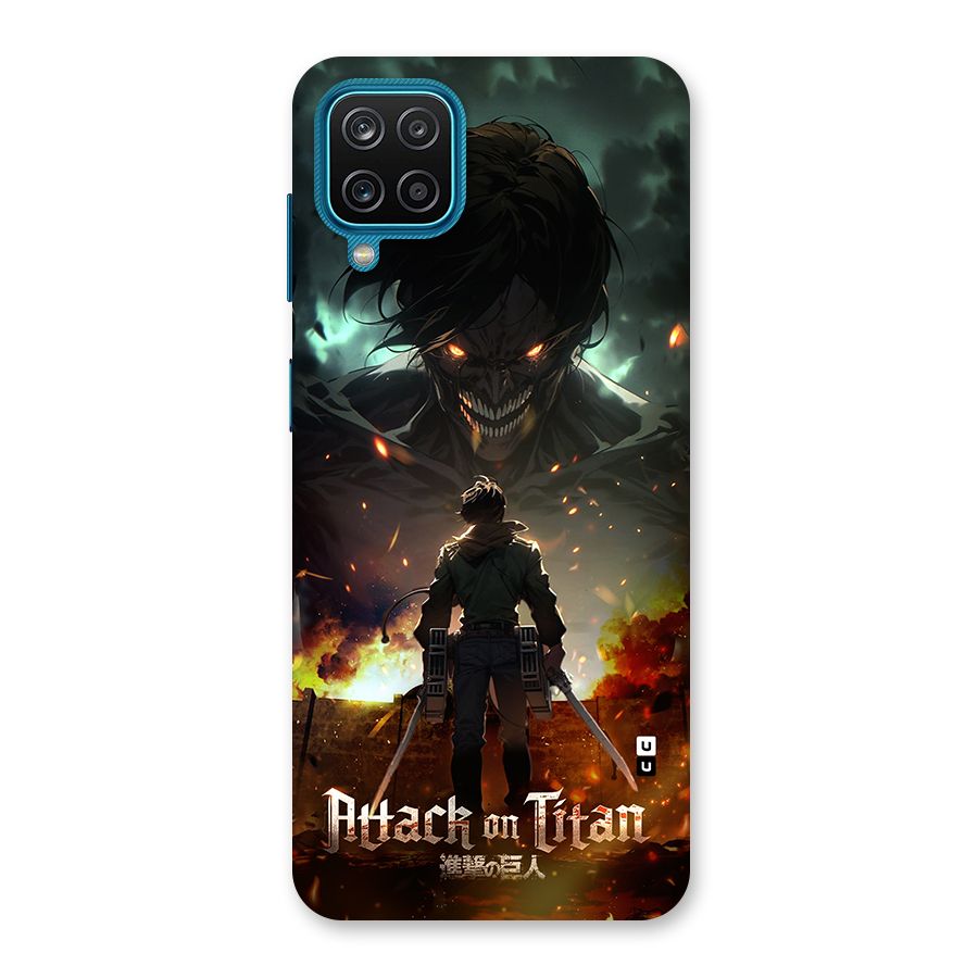 Atack On Titan Back Case for Galaxy F12