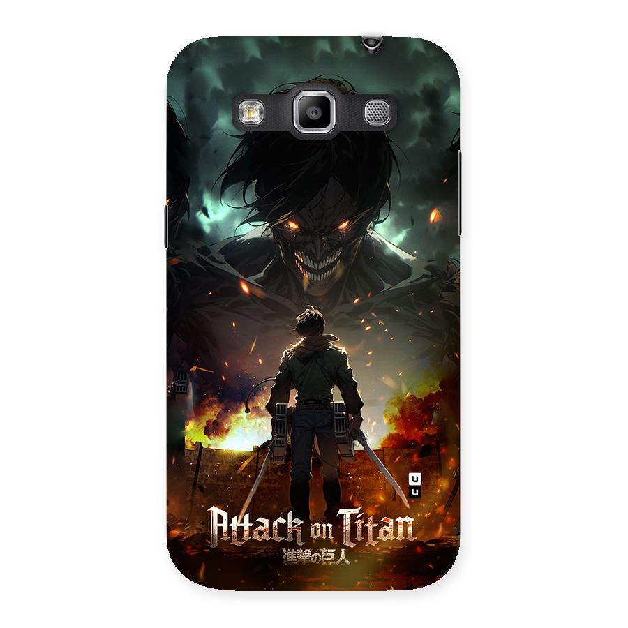 Atack On Titan Back Case for Galaxy Grand Quattro