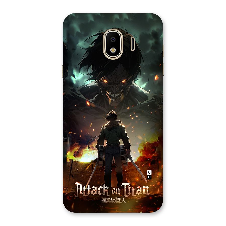 Atack On Titan Back Case for Galaxy J4