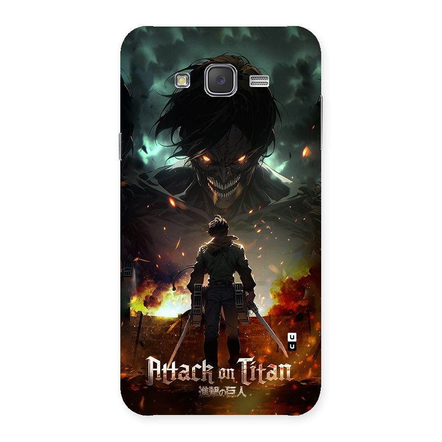 Atack On Titan Back Case for Galaxy J7