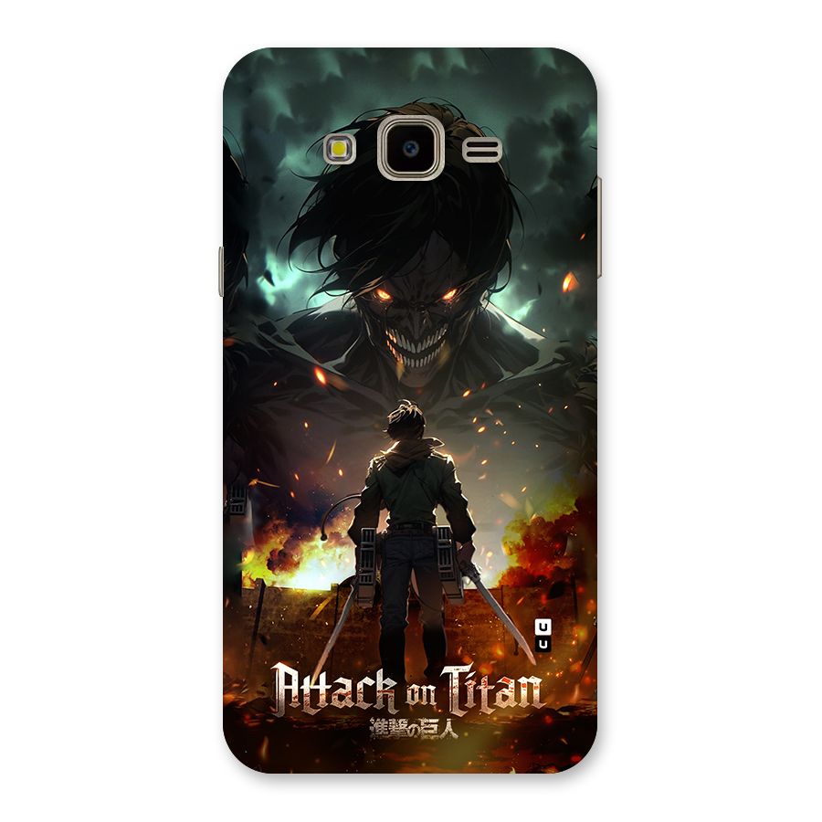 Atack On Titan Back Case for Galaxy J7 Nxt