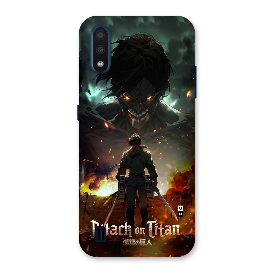 Atack On Titan Back Case for Galaxy M01
