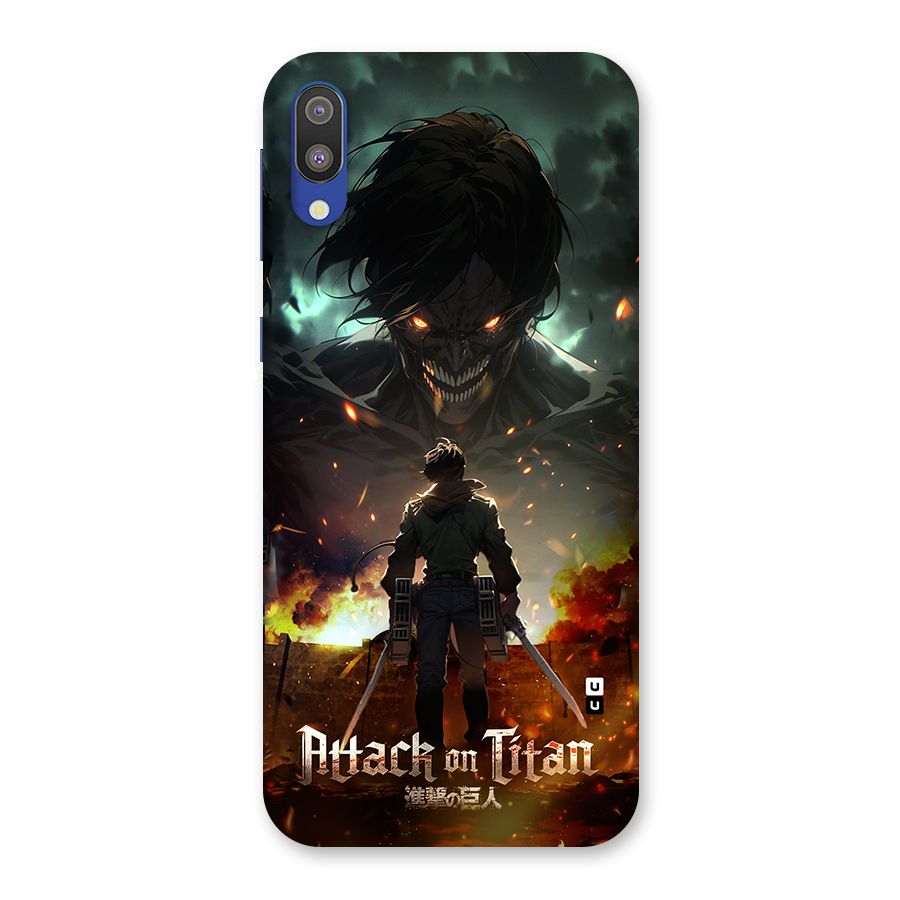 Atack On Titan Back Case for Galaxy M10