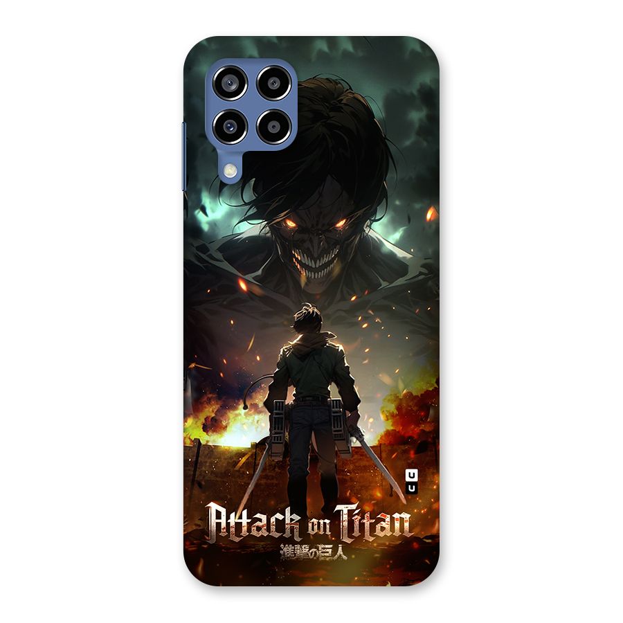 Atack On Titan Back Case for Galaxy M53 5G