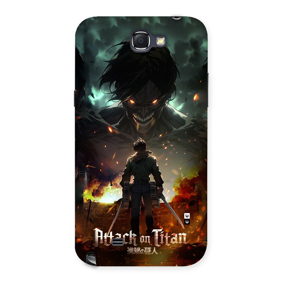 Atack On Titan Back Case for Galaxy Note 2