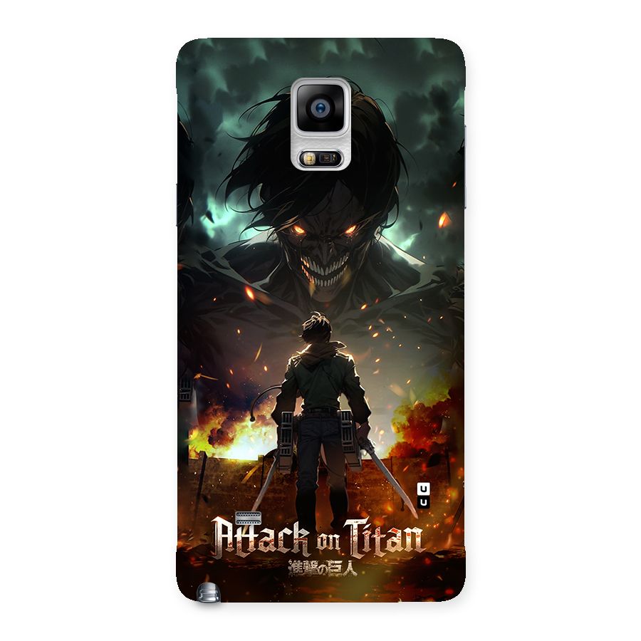 Atack On Titan Back Case for Galaxy Note 4
