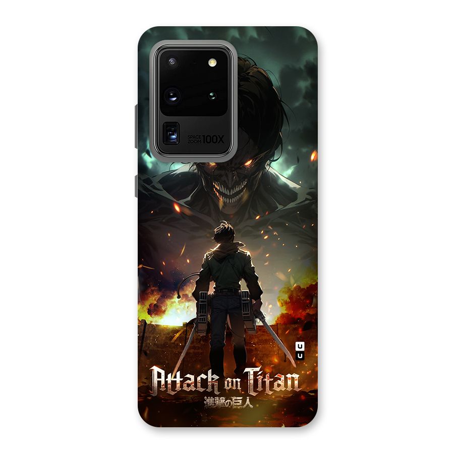 Atack On Titan Back Case for Galaxy S20 Ultra