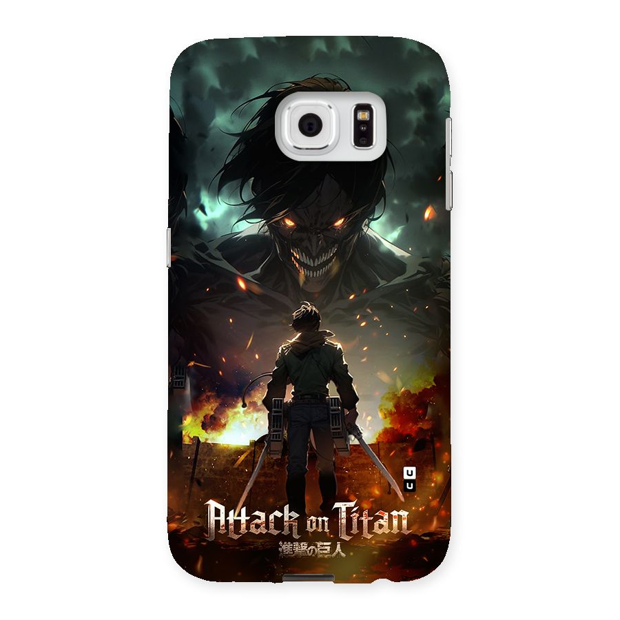 Atack On Titan Back Case for Galaxy S6