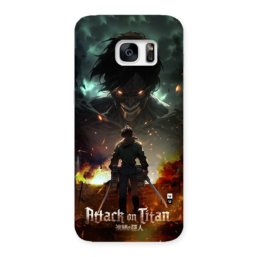 Atack On Titan Back Case for Galaxy S7 Edge
