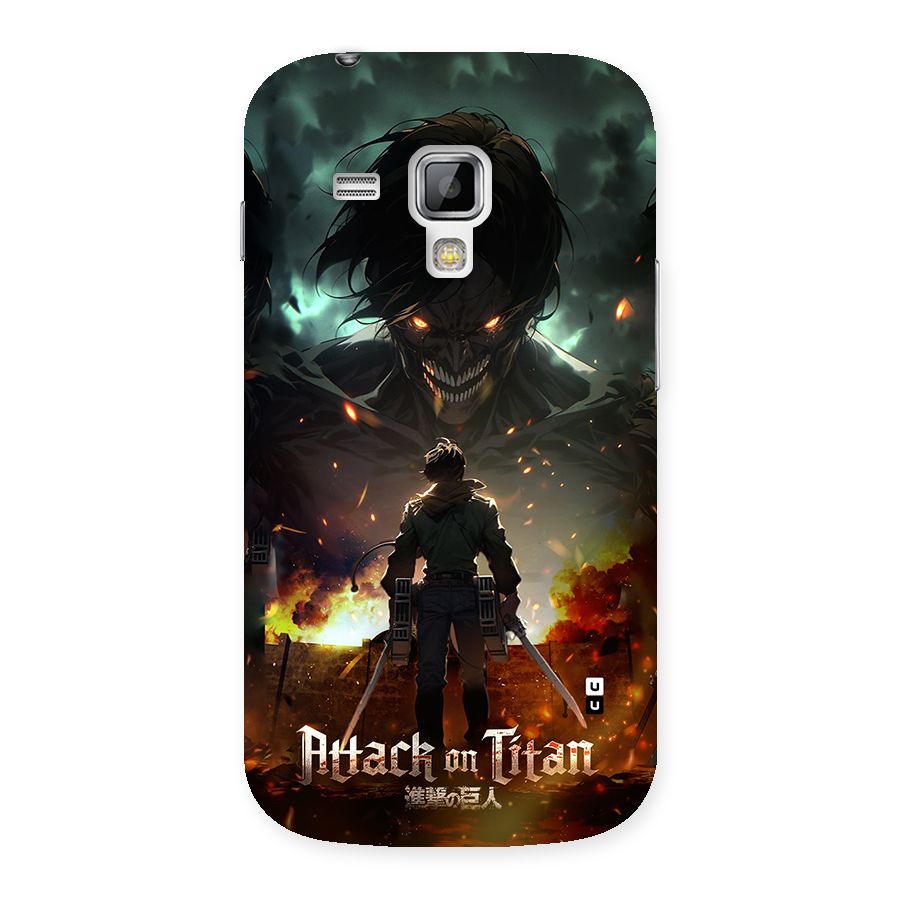 Atack On Titan Back Case for Galaxy S Duos