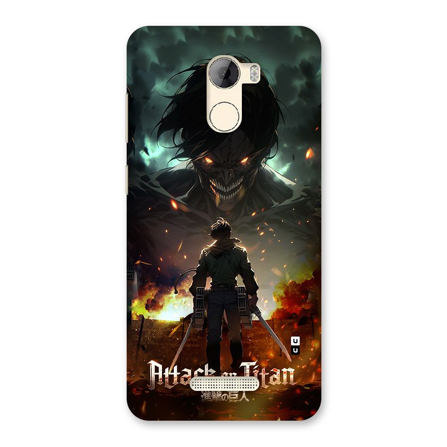 Atack On Titan Back Case for Gionee A1 LIte