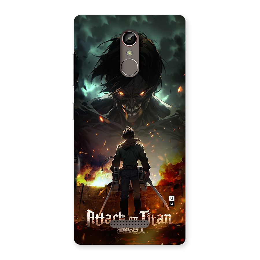 Atack On Titan Back Case for Gionee S6s