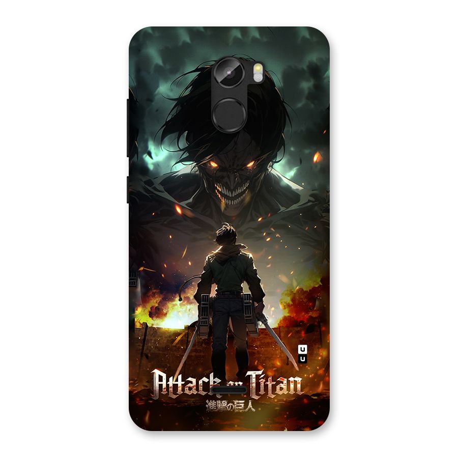 Atack On Titan Back Case for Gionee X1