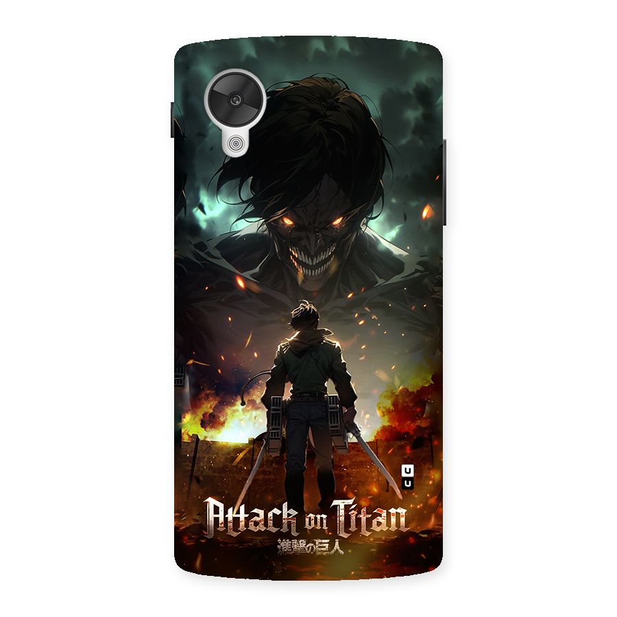 Atack On Titan Back Case for Google Nexus 5