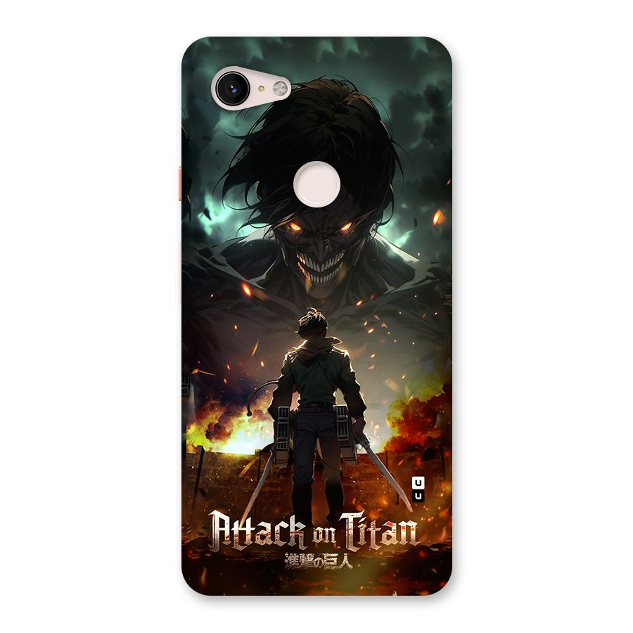 Atack On Titan Back Case for Google Pixel 3 XL
