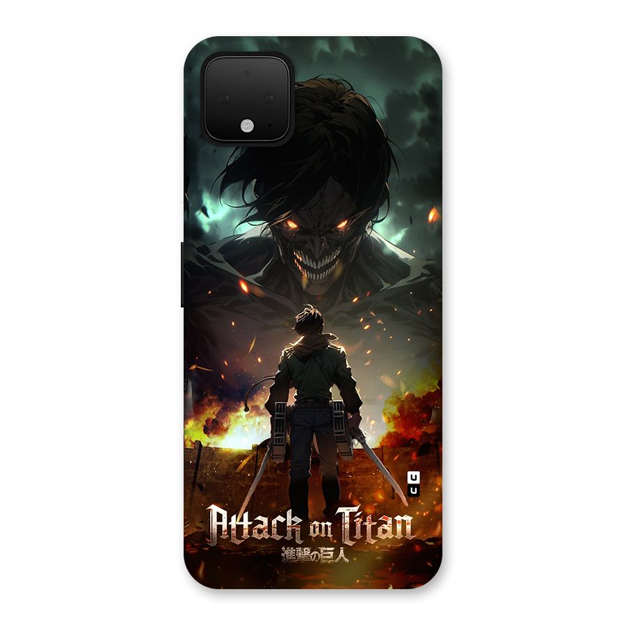 Atack On Titan Back Case for Google Pixel 4 XL