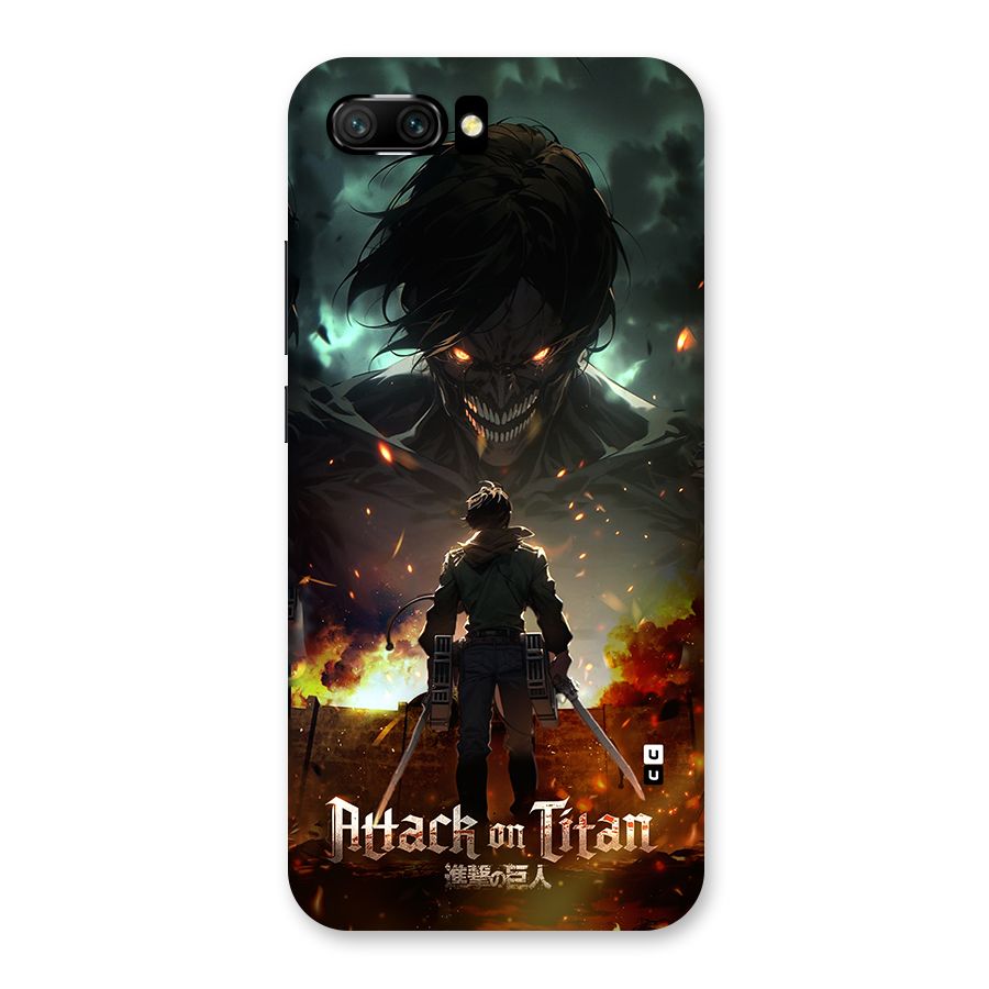 Atack On Titan Back Case for Honor 10