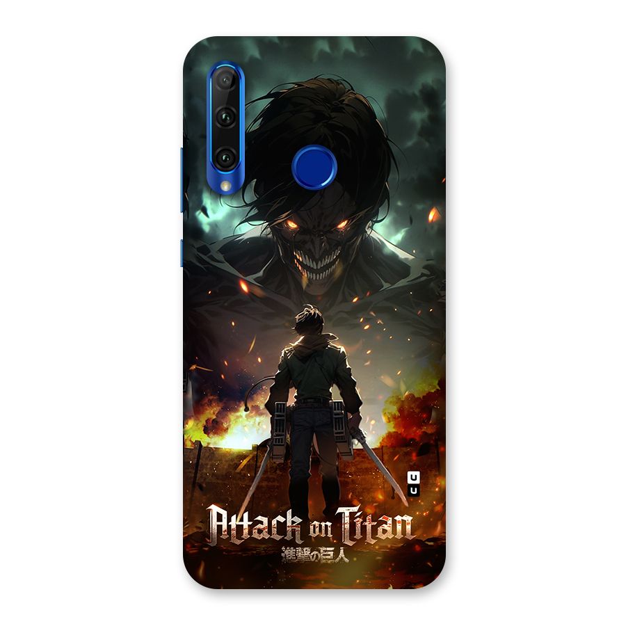 Atack On Titan Back Case for Honor 20i