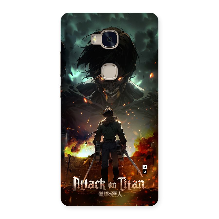 Atack On Titan Back Case for Honor 5X