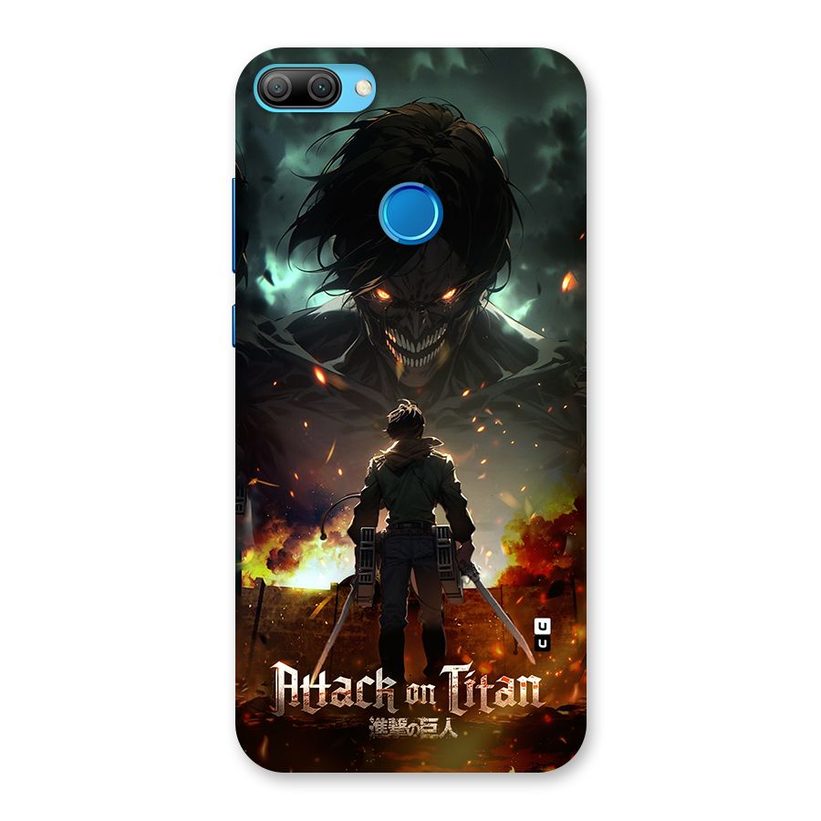 Atack On Titan Back Case for Honor 9N