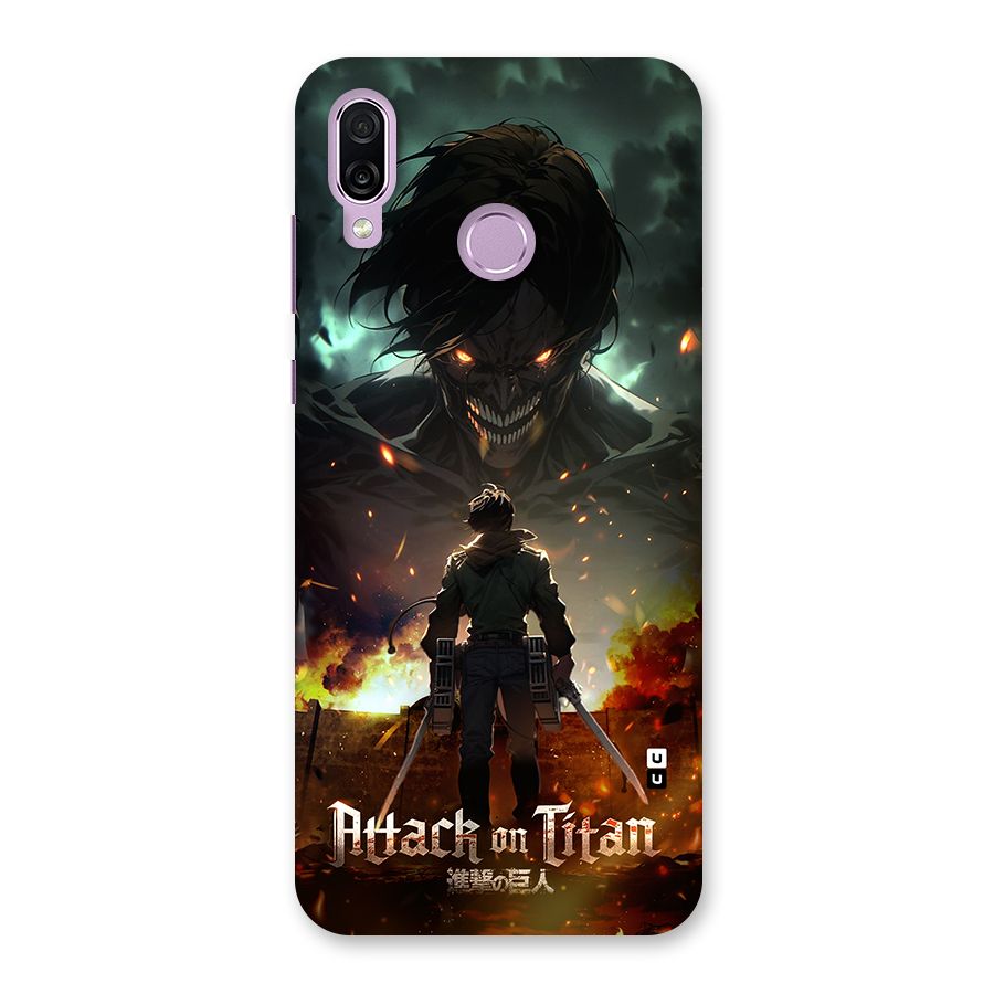 Atack On Titan Back Case for Honor Play