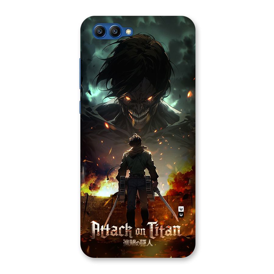 Atack On Titan Back Case for Honor View 10
